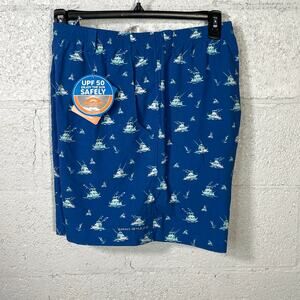 Columbia Men's Super Backcast 6IN Water Short, Vivid Blue Deep Sea, Large